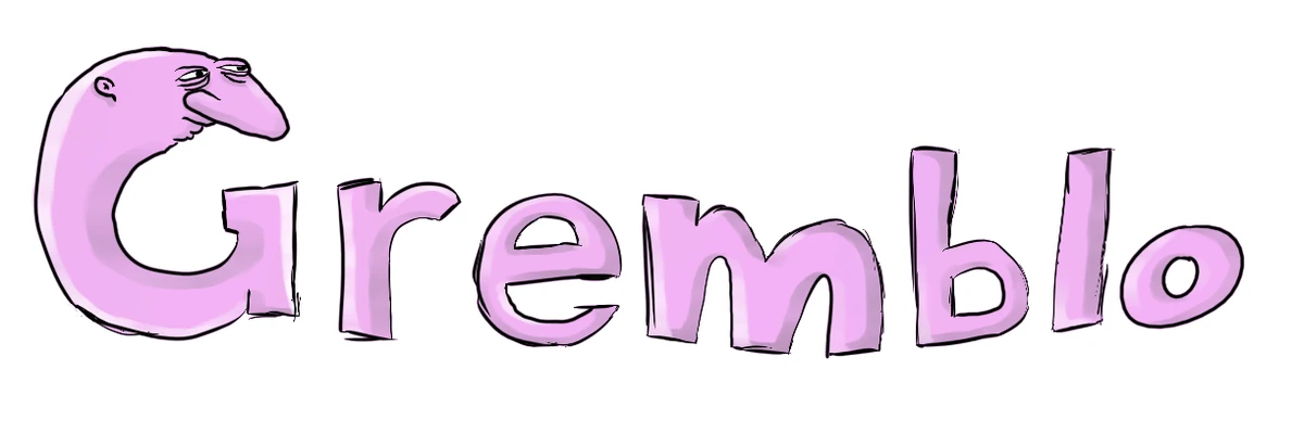 official wordmark, scribbled in haste